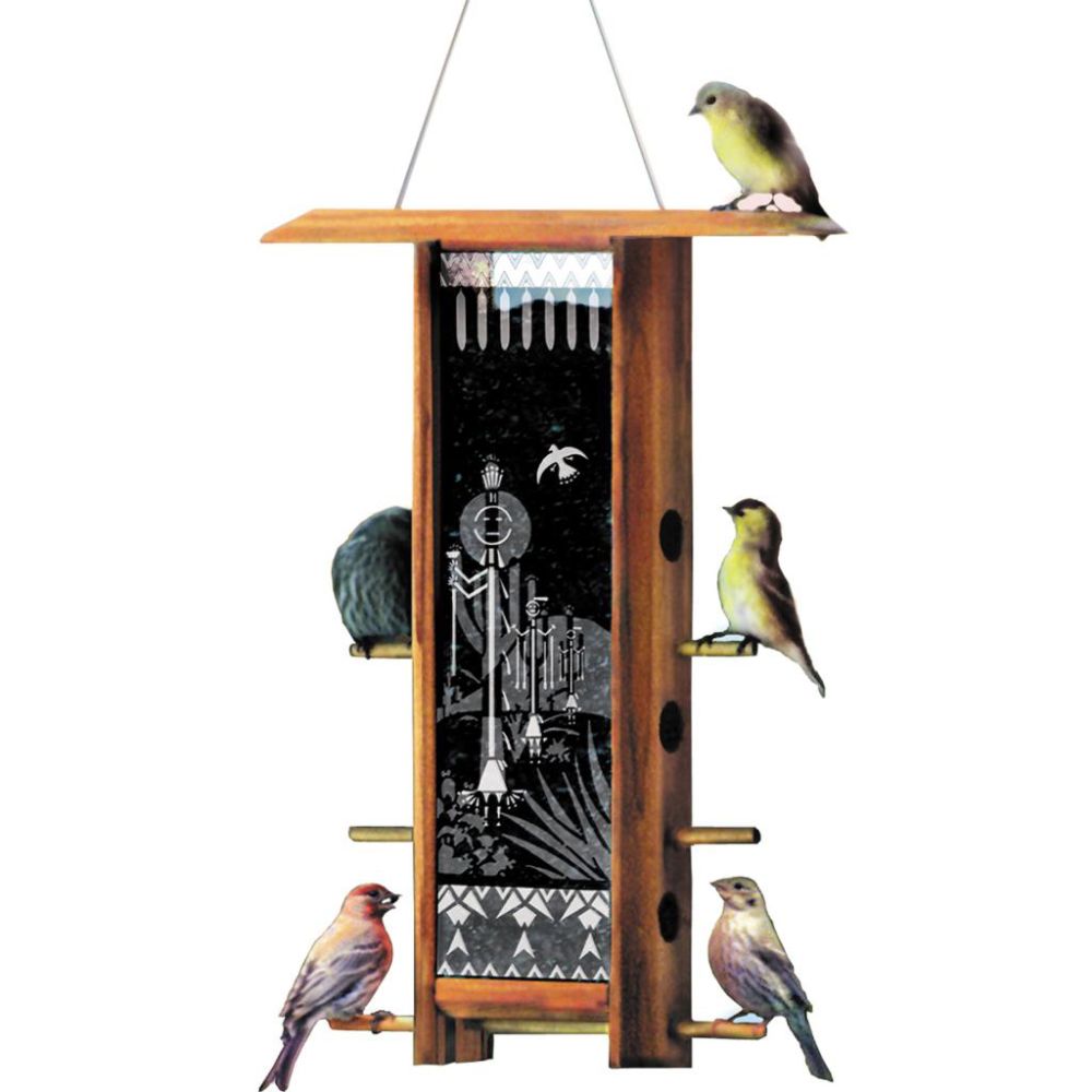 Schrodt TH16CD Cactus Dancer Teahouse Bird Feeder