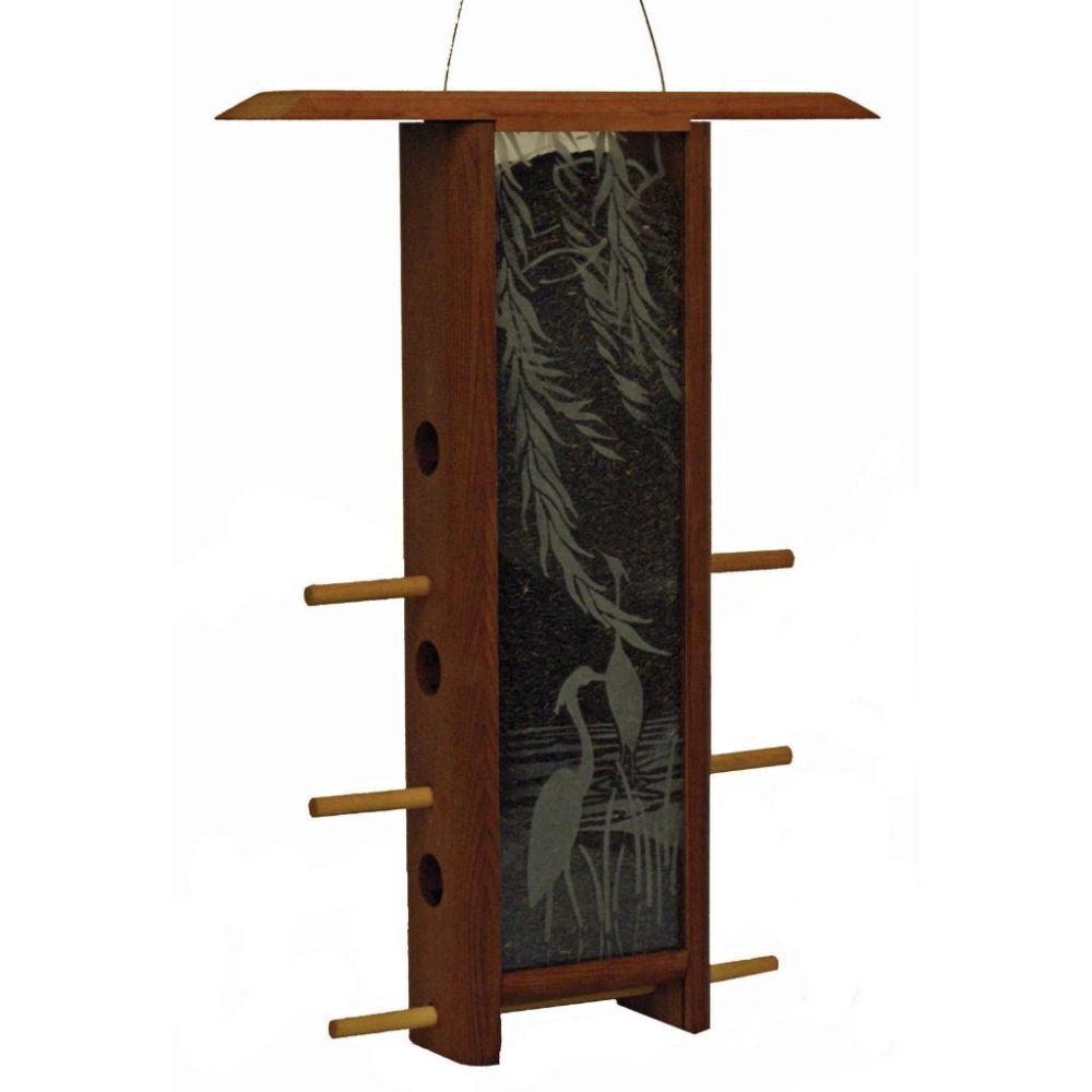 Schrodt TC16HW Heron Willows Teahouse Bird Feeder
