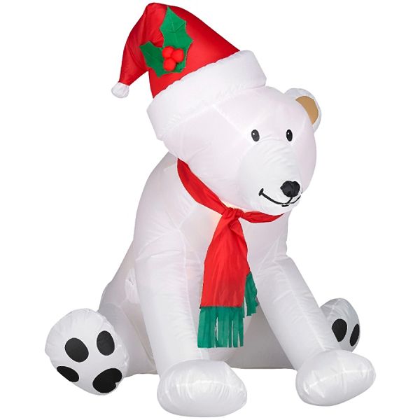 Airblown Polar Bear