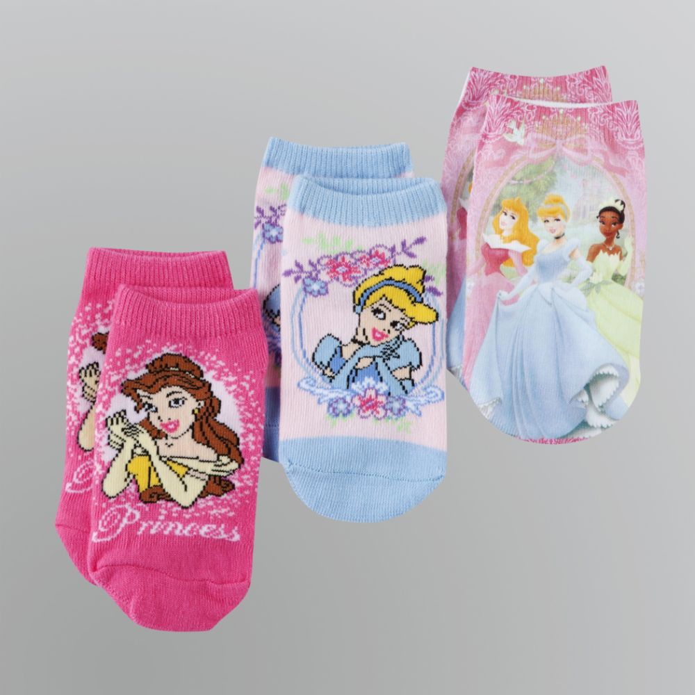 Disney Toddler Girl's Princess 3-Pack Socks at Kmart.com