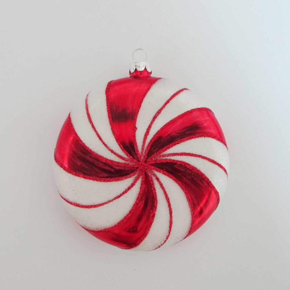 Country Living Homespun Holiday 100mm Glass Candy Cane Ornament price decreased by 49%