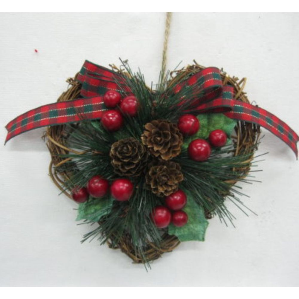 Country Living Vintage Christmas Twig Heart Ornament at Kmart.com