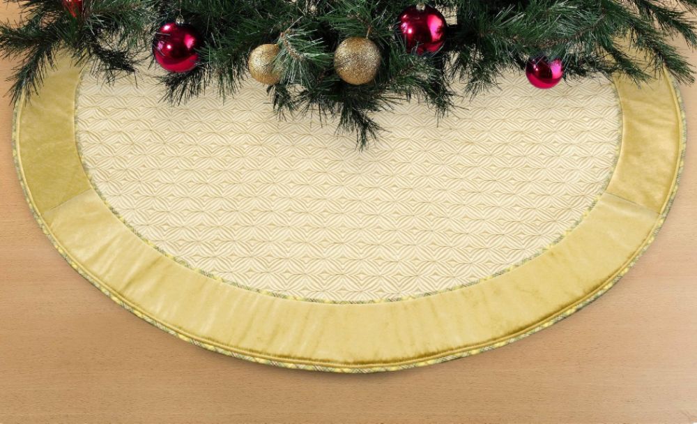 Country Living Vintage Christmas 48in Quilted Tree Skirt at Kmart.com