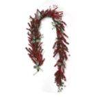 Vintage Christmas 6ft Berry Holly Garland