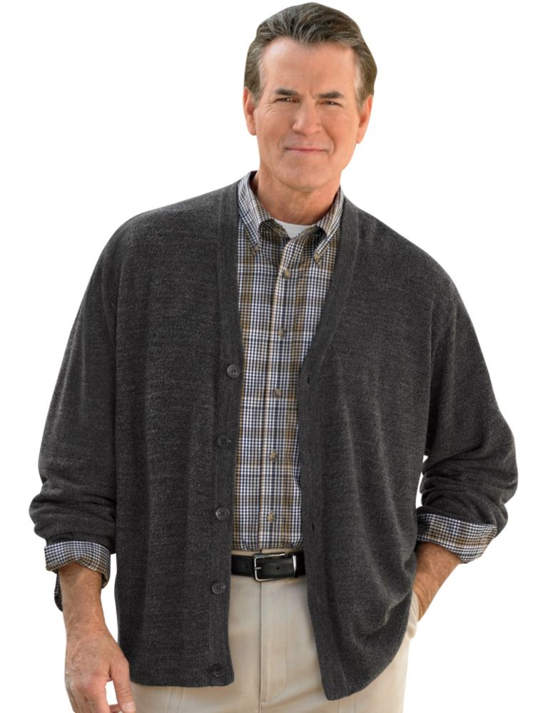 Harbor Bay Soft-Touch Marled Cardigan at Sears.com