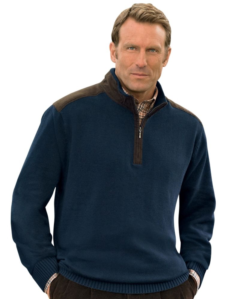 Oak Hill Half-Zip Mockneck Sweater at Sears.com