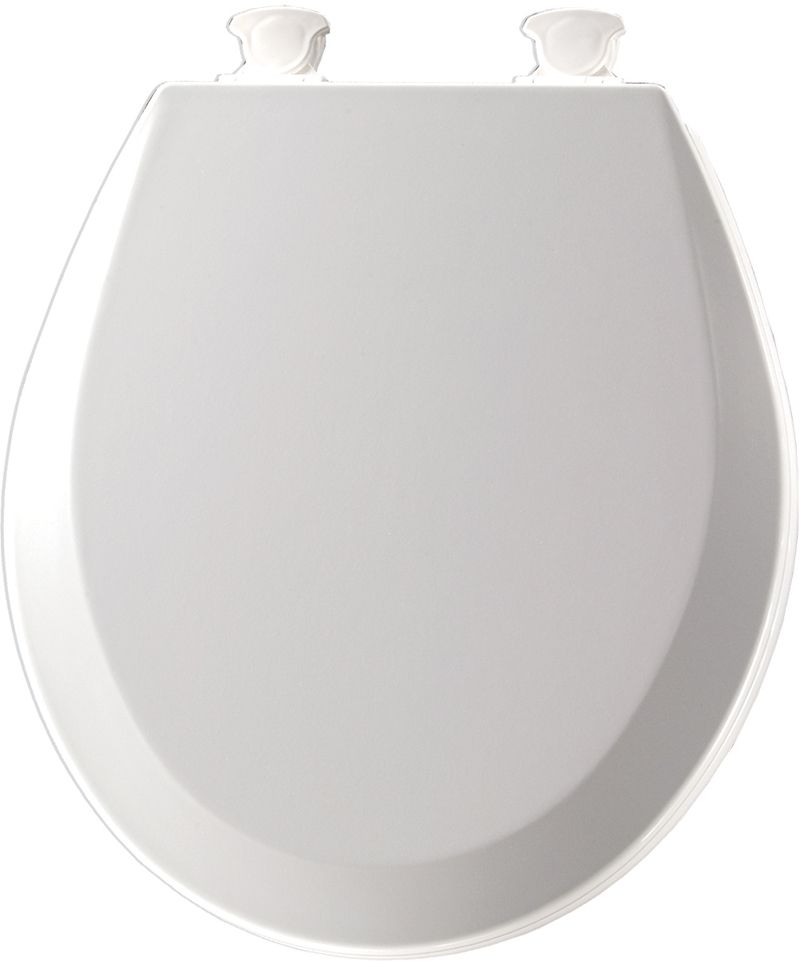 Bemis Round Closed Front Toilet Seat with Ultahinge, White at Sears.com
