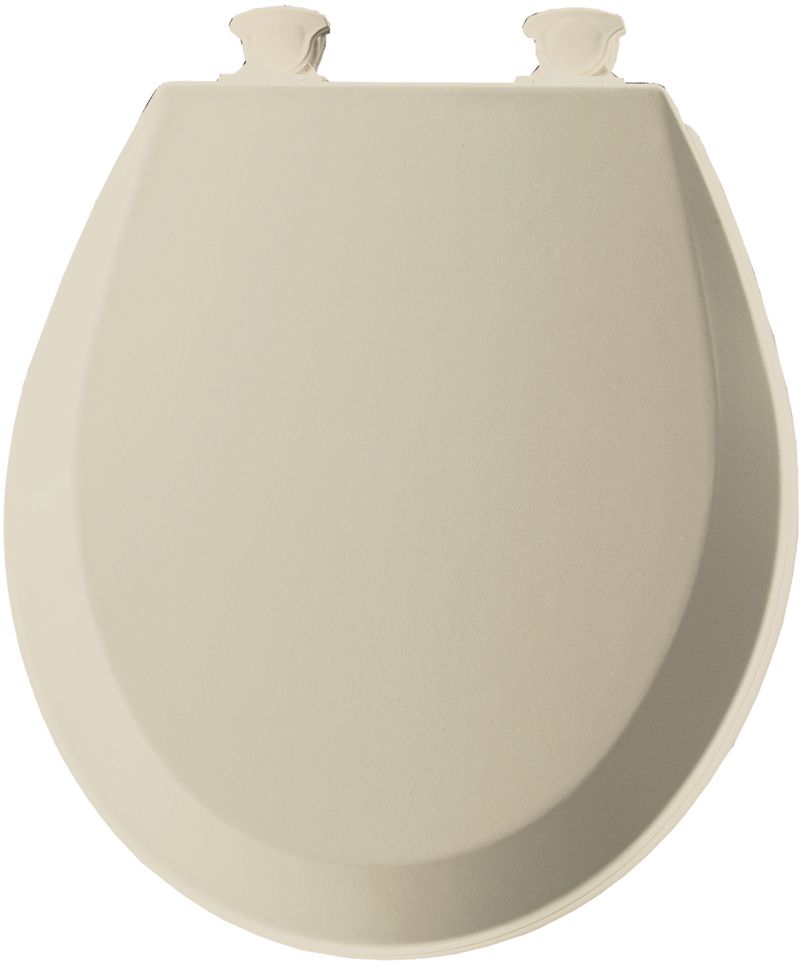 Bemis Round Closed Front Toilet Seat with Ultahinge, Almond at Sears.com