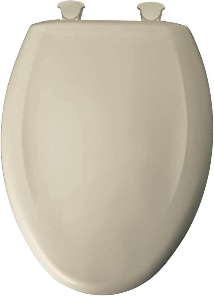Elongated Close Front Toilet Seat Including