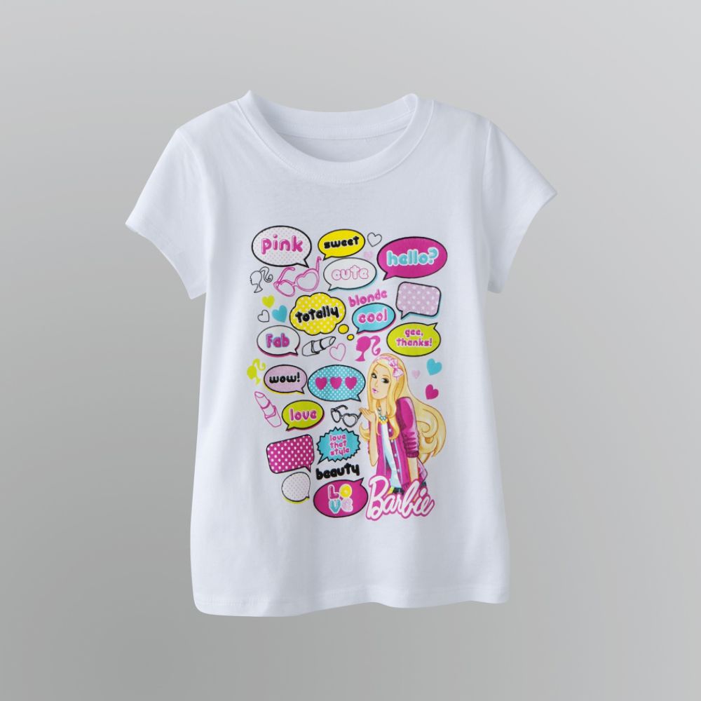 Girl's 4-6x Short Sleeve Graphic Tee