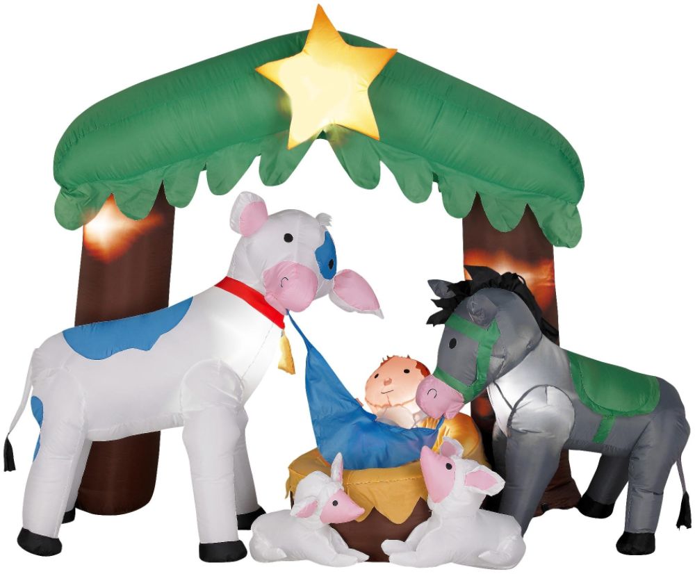 Airblown Nativity Set