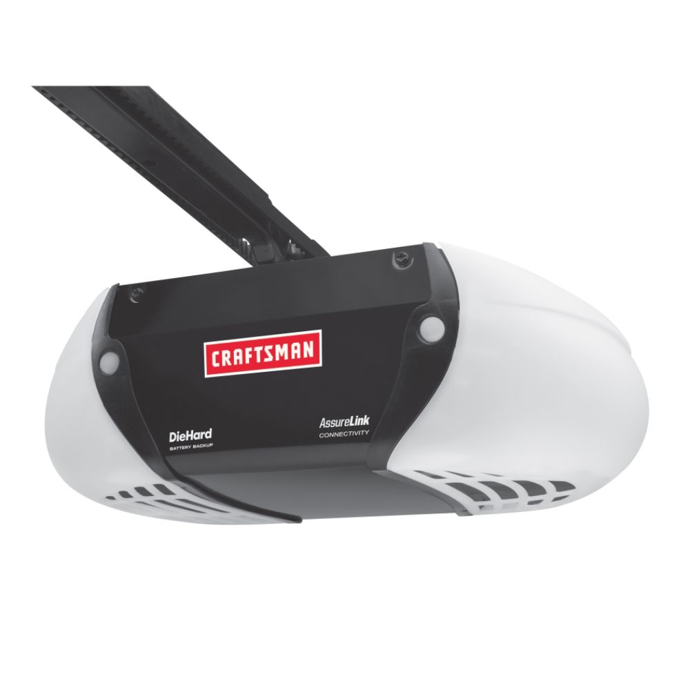 Craftsman AssureLink Internet Connected DC Belt Drive Garage Door Opener with DieHard Battery Backup