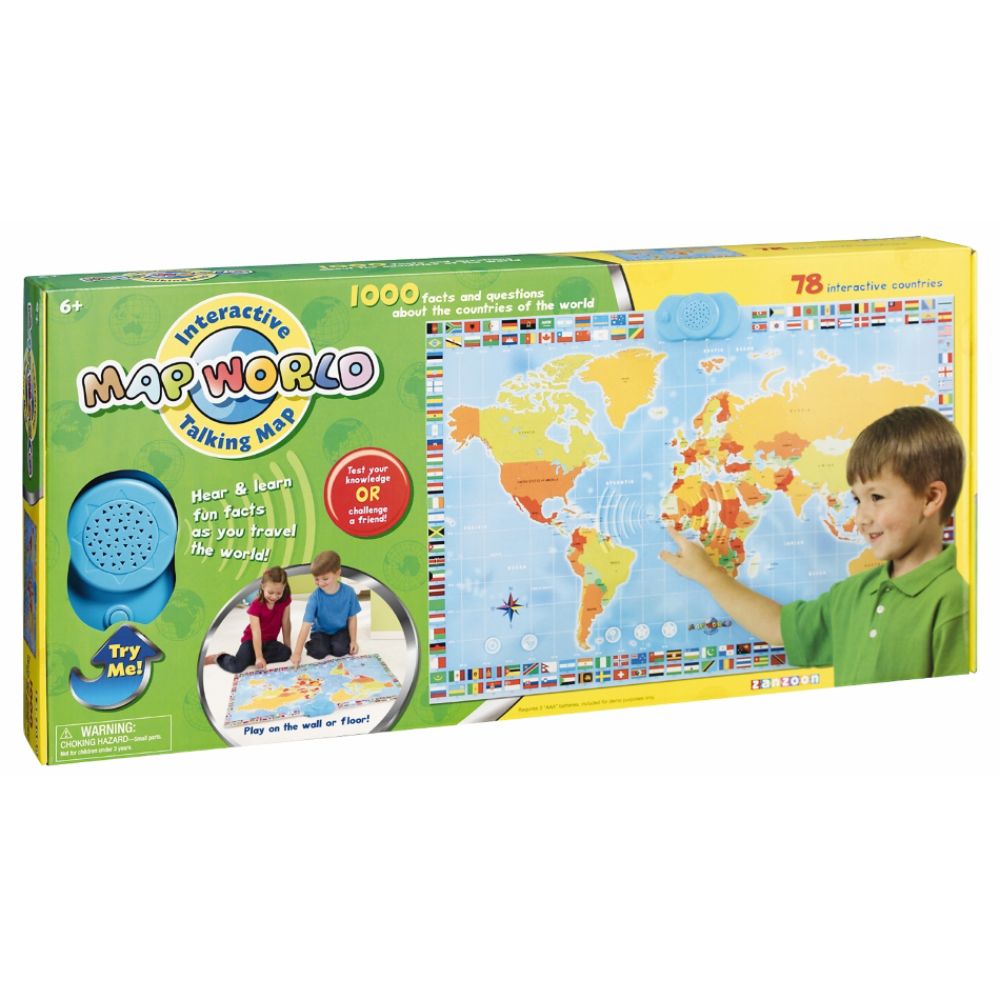 Zanzoon - MapWorld Interactive Talking Map at Kmart.com