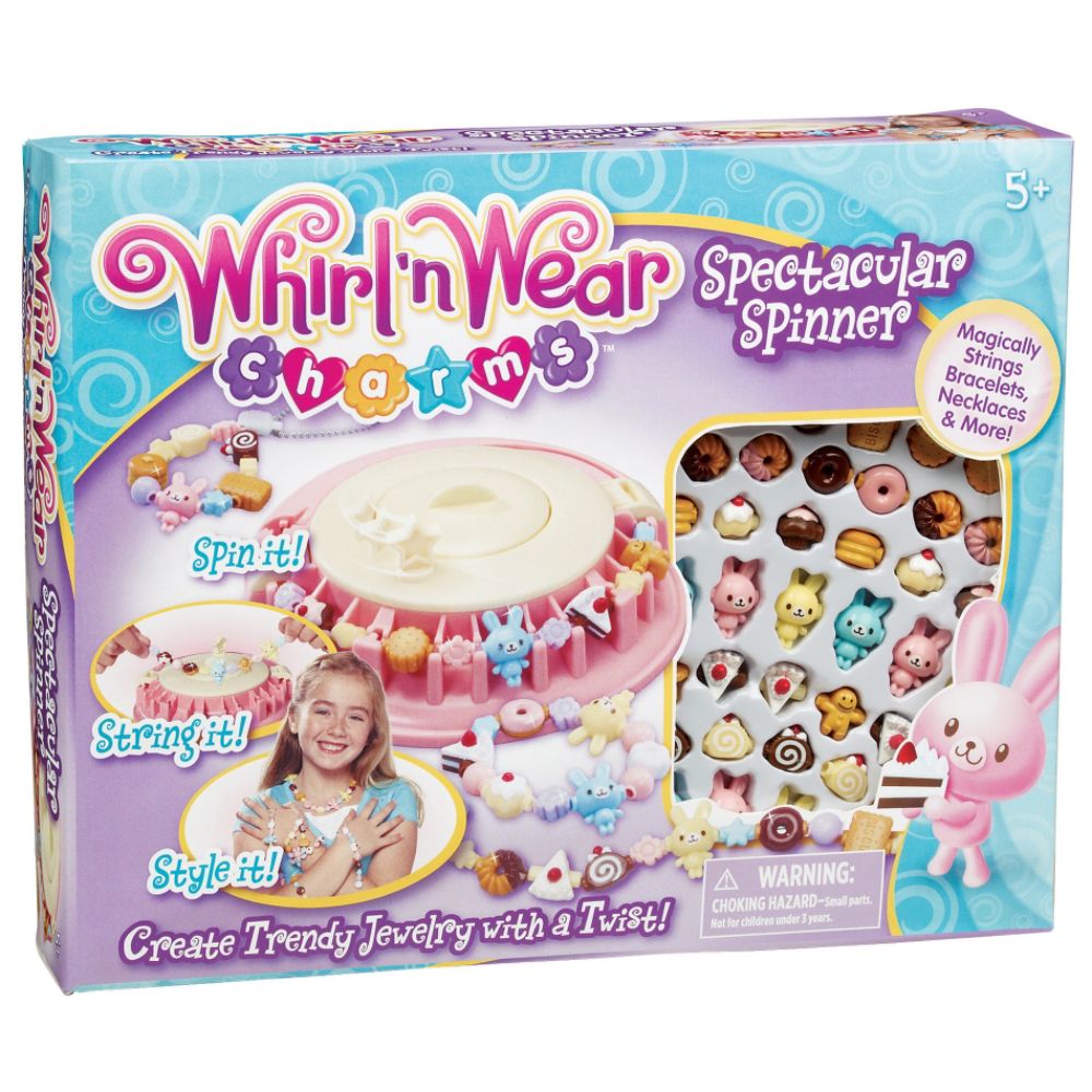 Whirl and Wear - Spectacular Spinner Charms Children's Toys