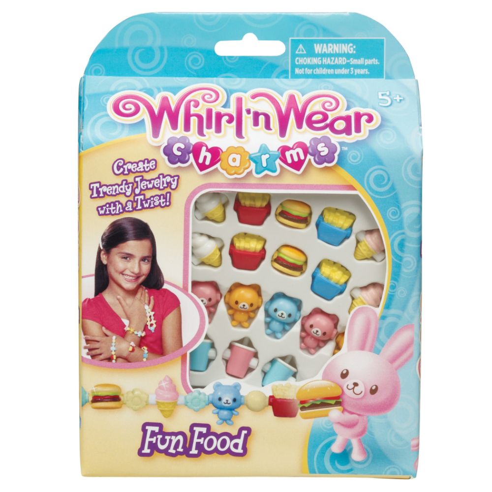 Whirl and Wear - Fun Food charms Children's Toys