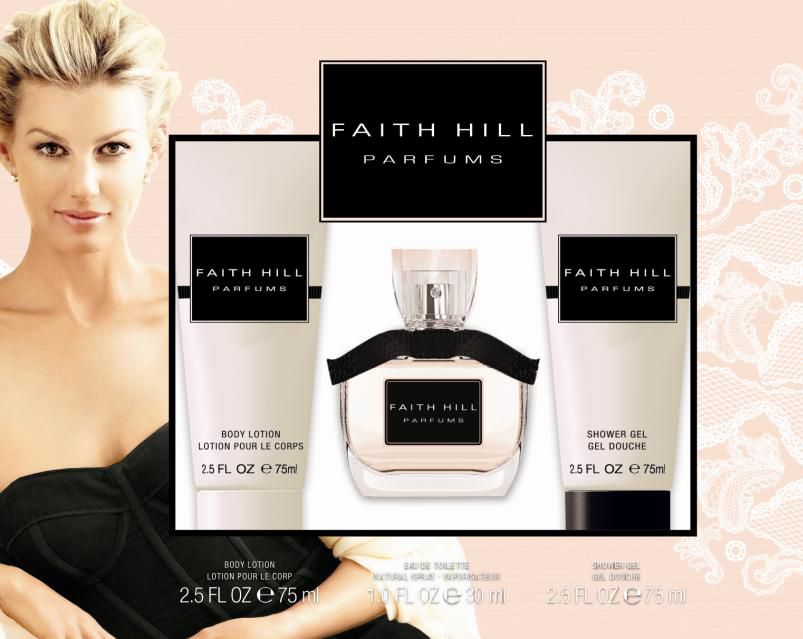 Faith Hill Parfums 3-Piece Fragrance Gift Set