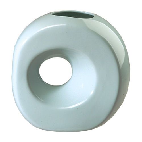 DonnieAnn Ceramic O Vase, Light Blue