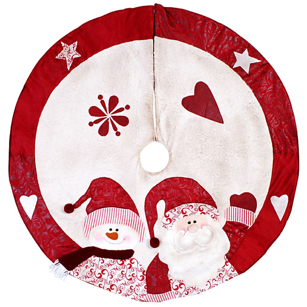 42"santa/snowman tree skirt at Kmart.com