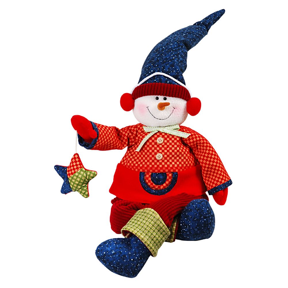 15"sitting snowman at Kmart.com
