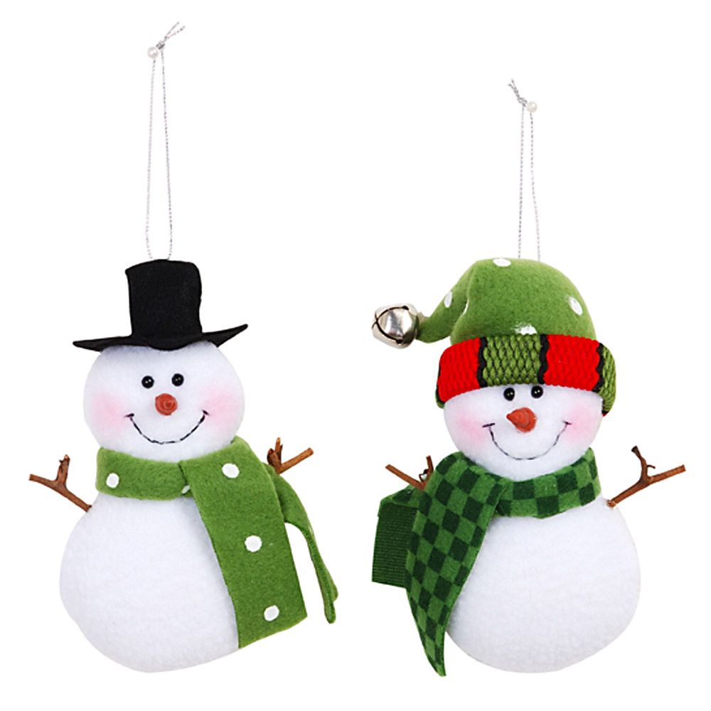 4.5"snowman hang set/2 at Kmart.com