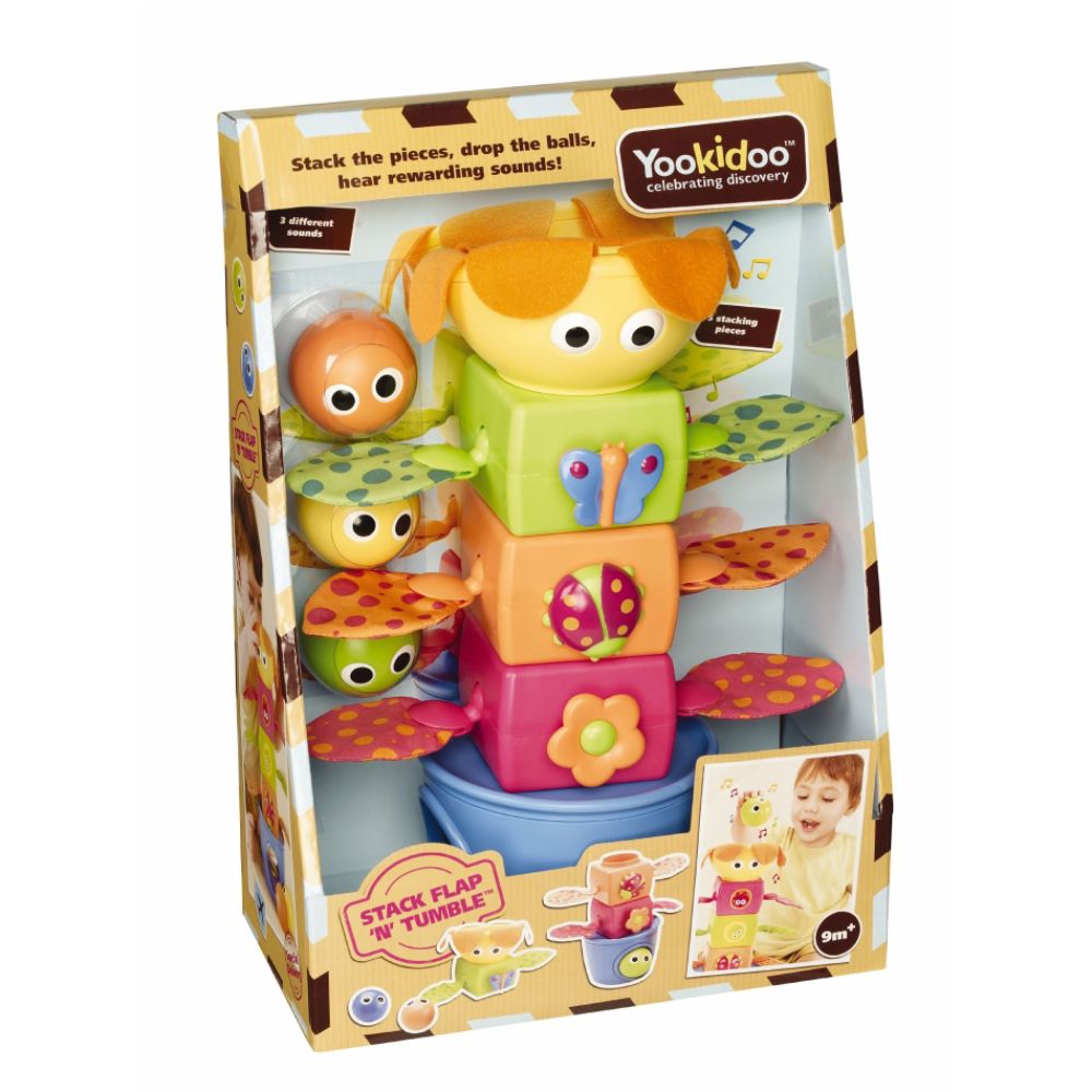 Yookidoo Stack Flap 'n Tumble Children's Toys