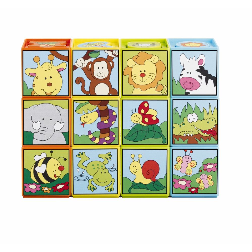 Kidoozie Shape Sorting Puzzle Blocks Children's Toys