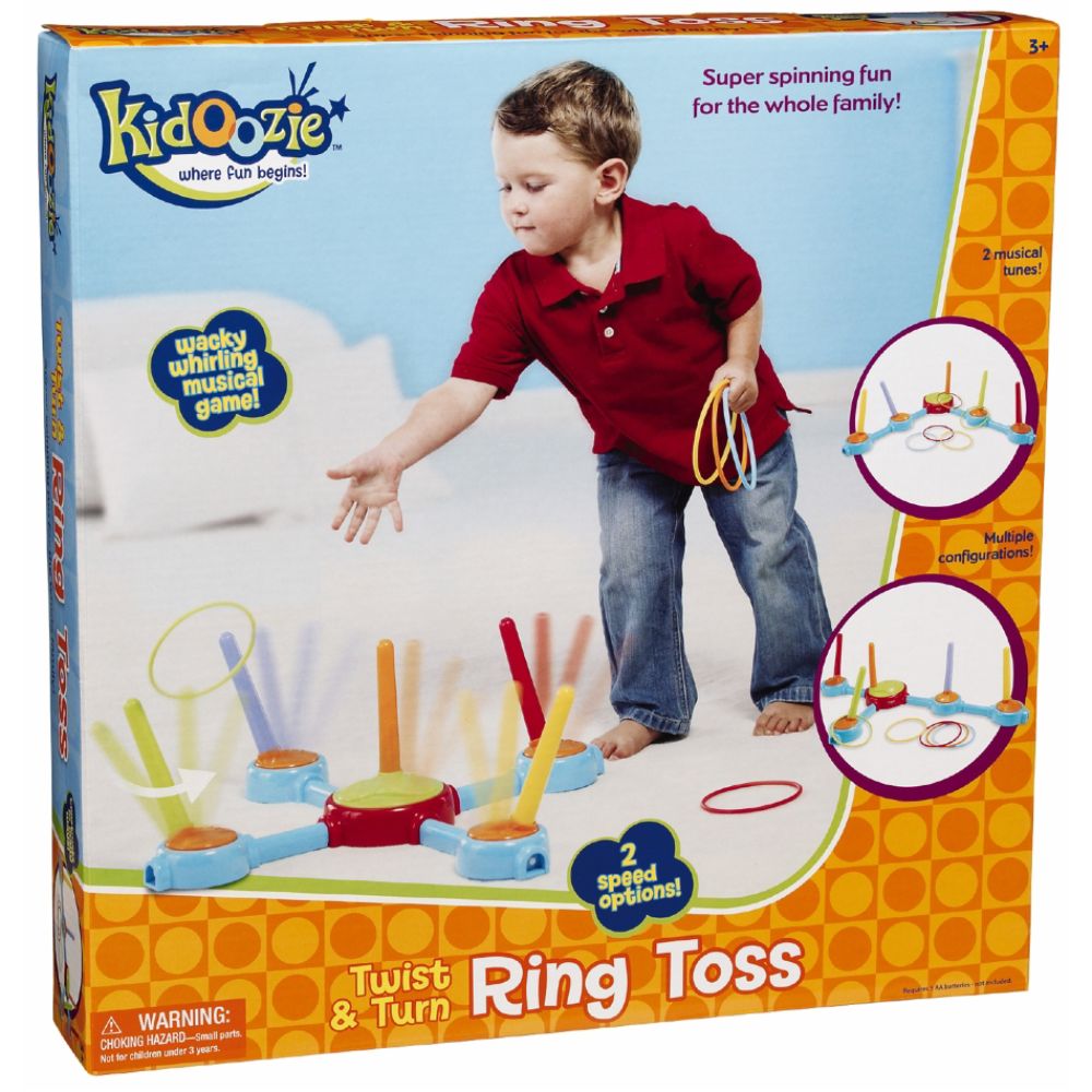 Kidoozie Twist & Turn Ring Toss Children's Toys