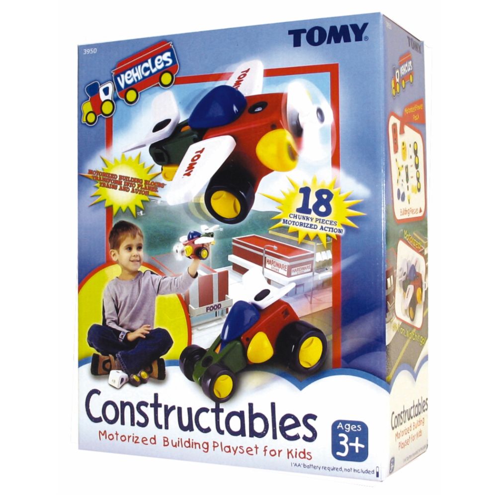Tomy Constructables - Vehicles Children's Toys