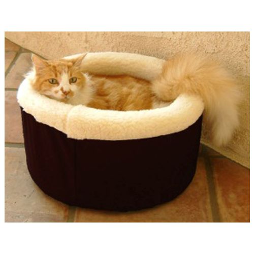Majestic Pet Small 16in Cat Cuddler Pet Bed - Black at Kmart.com