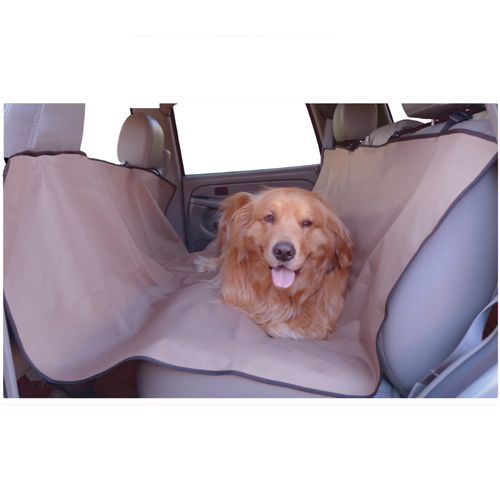 Majestic Pet Universal Waterproof Hammock Back Seat Cover -Tan