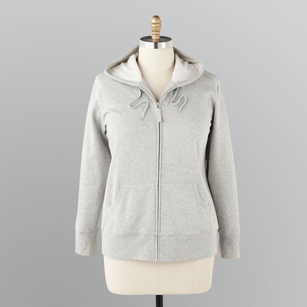 Laura Scott Women's Plus Fleece Hoodie Jacket