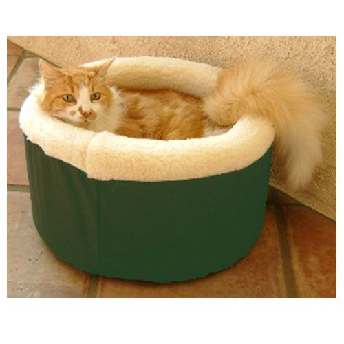 Majestic Pet Medium 20in Cat Cuddler Pet Bed - Green at Kmart.com