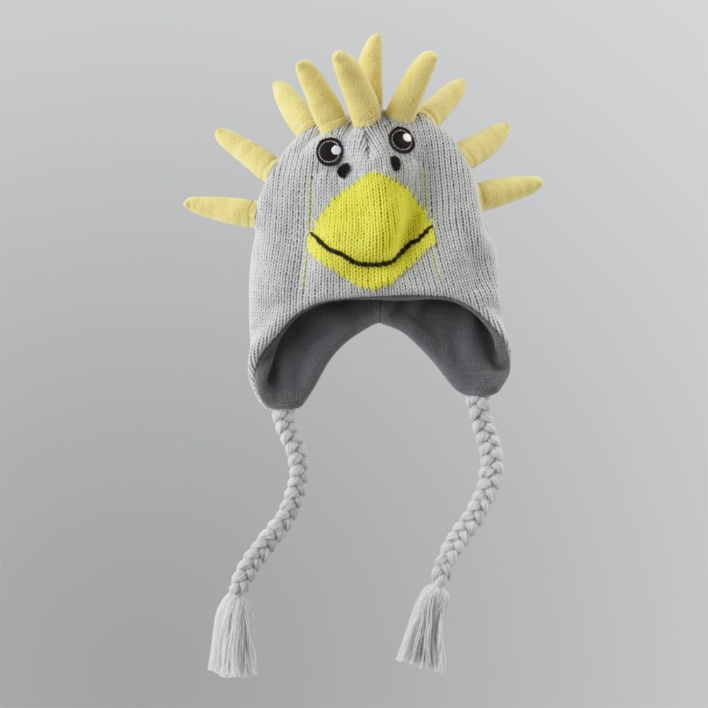 Critter Collections Boy's Dinosaur Earflap Hat