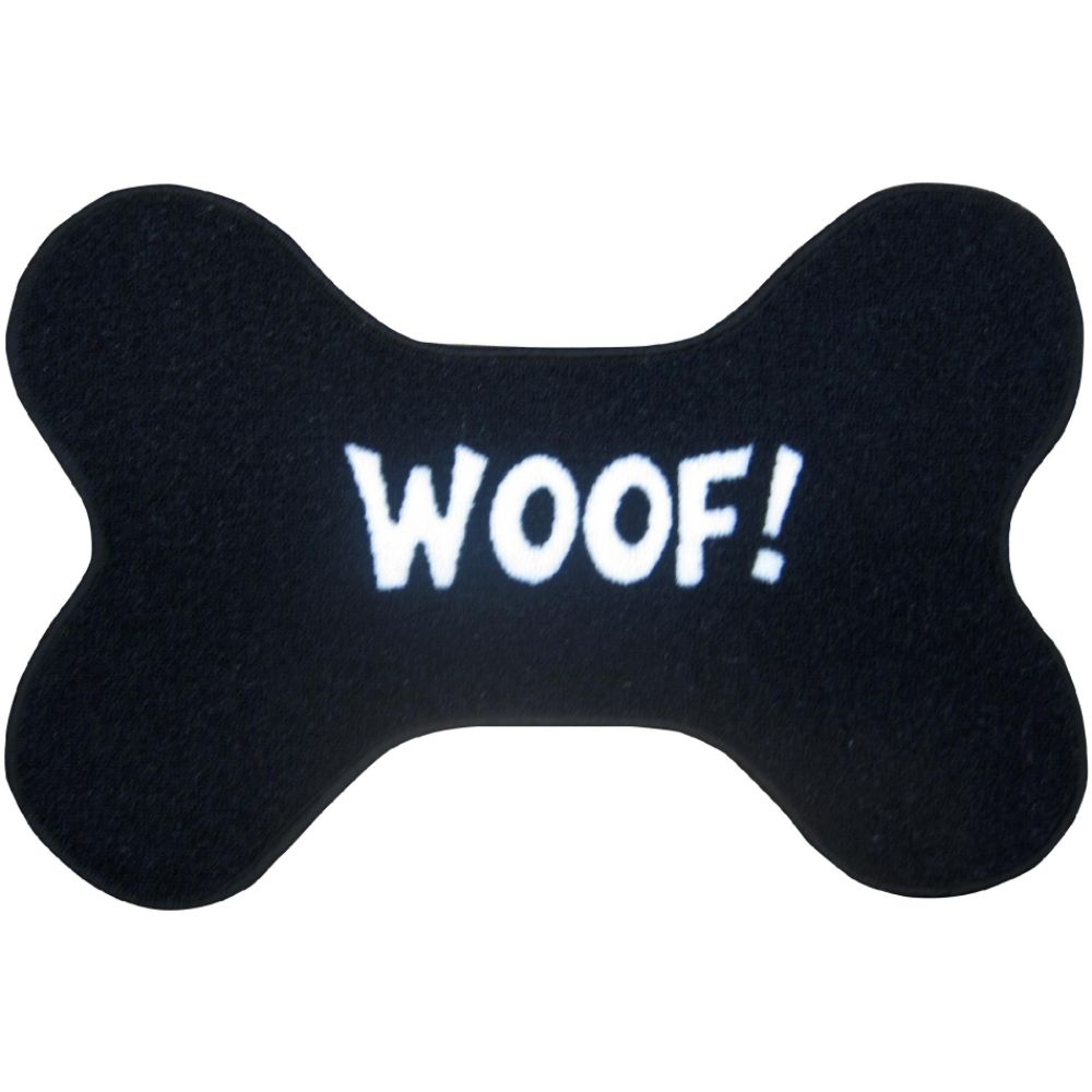 PET MAT WOOF 17X26