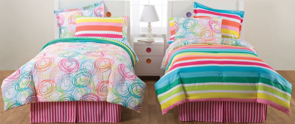 Pem America Little Miss Matched Swirly Curly Queen Bed Ensemble at Kmart.com