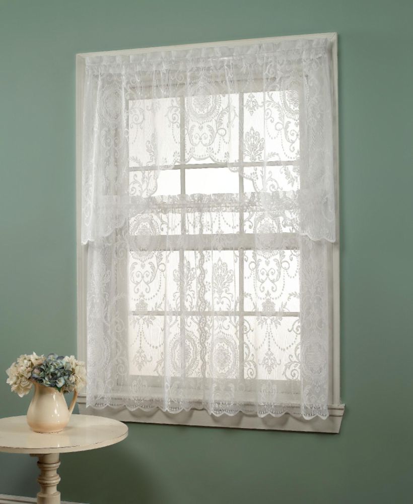 WINDW TIER          58X36 BOUDOIR IVORY at Sears.com