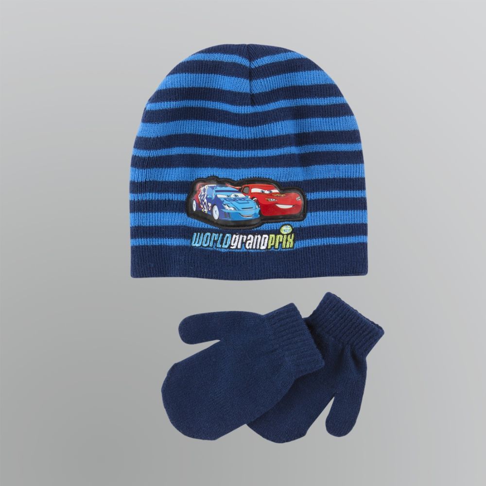 Disney Cars Boy's Cars Hat and Gloves Set