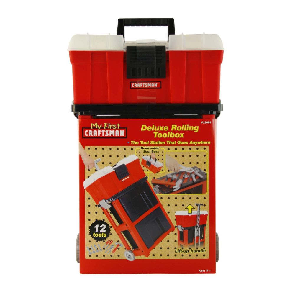 My First Craftsman Deluxe Rolling Tool Box