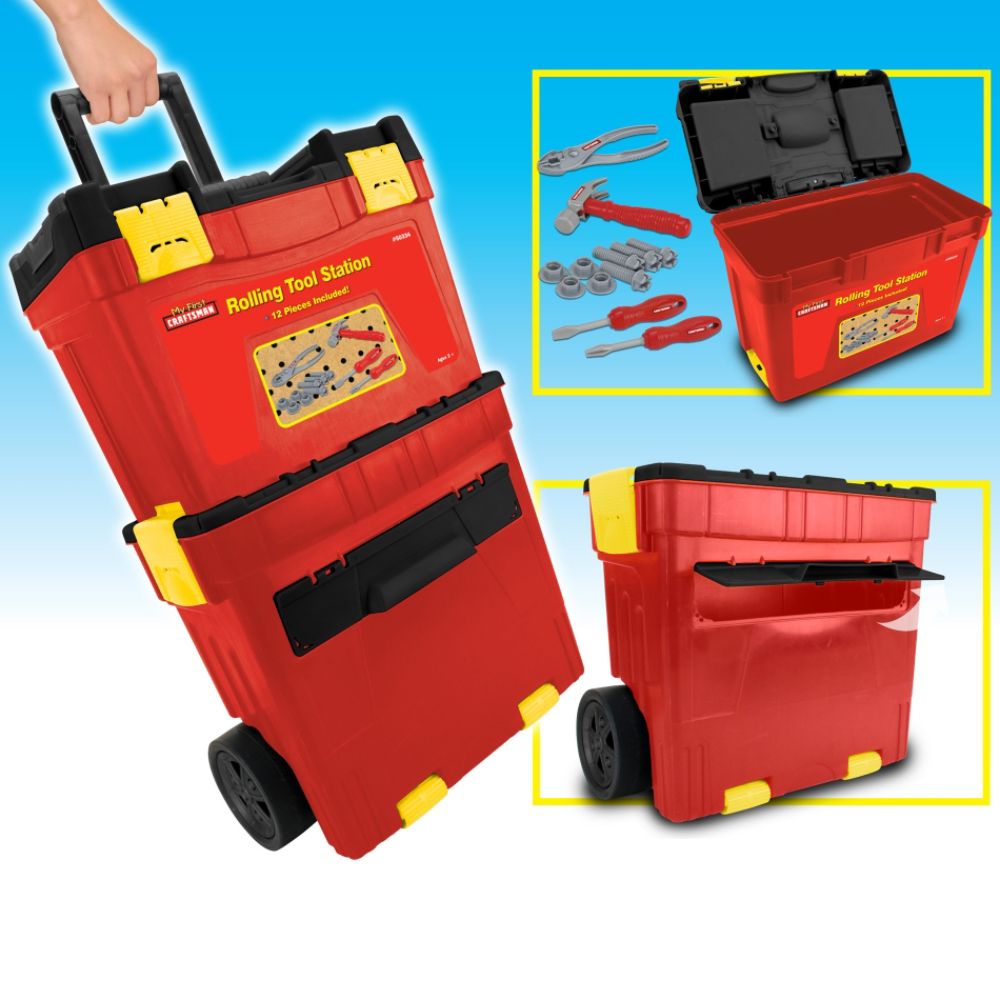 My First Craftsman Rolling Tool Station Shop Your Way Online
