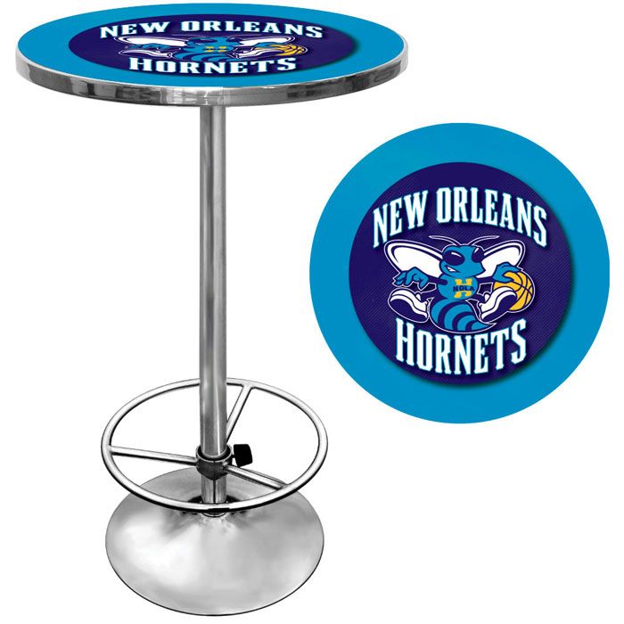 NBA New Orleans Hornets NBA Chrome Pub Table