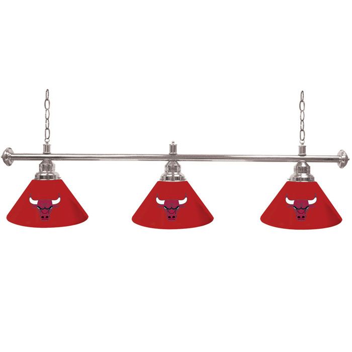 NBA Chicago Bulls NBA 60 inch 3 Shade Billiard Lamp at Sears.com