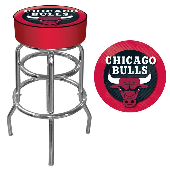 NBA Chicago Bulls Padded Swivel Bar Stool at Sears.com