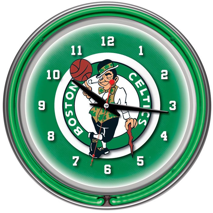 NBA Boston Celtics Double Ring Neon Clock at Sears.com