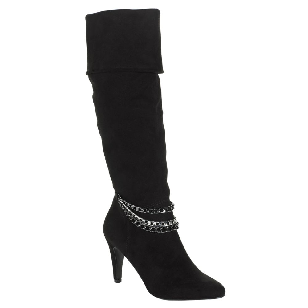 Velvet Heart Women's Boot Chained- Black