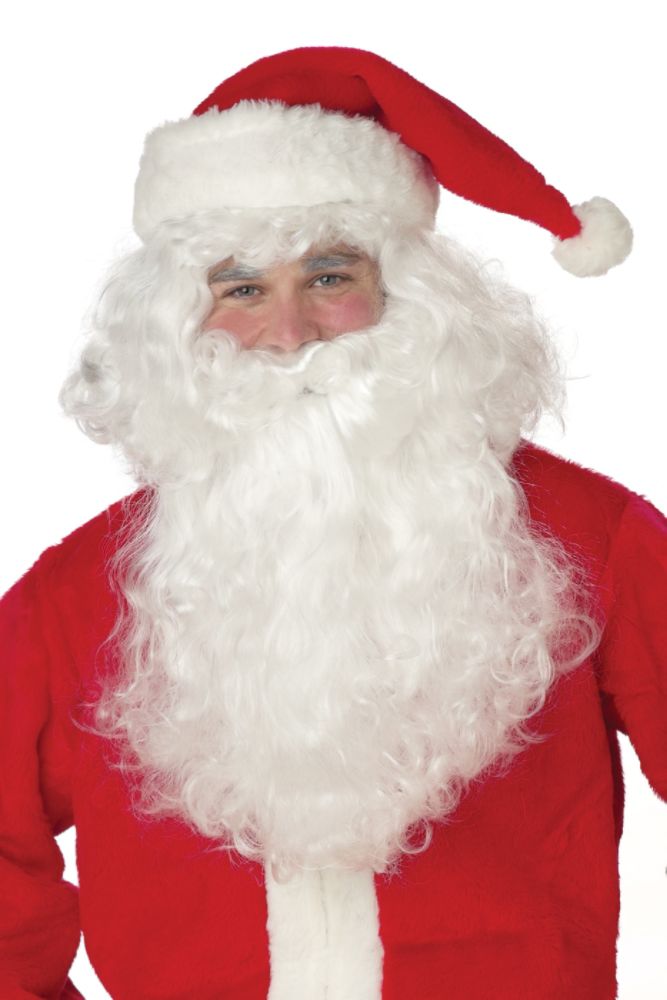 California Costume Collections Santa Claus Beard & Wig Costume
