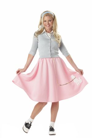 California Costume Collections Poodle Skirt Adult Costume