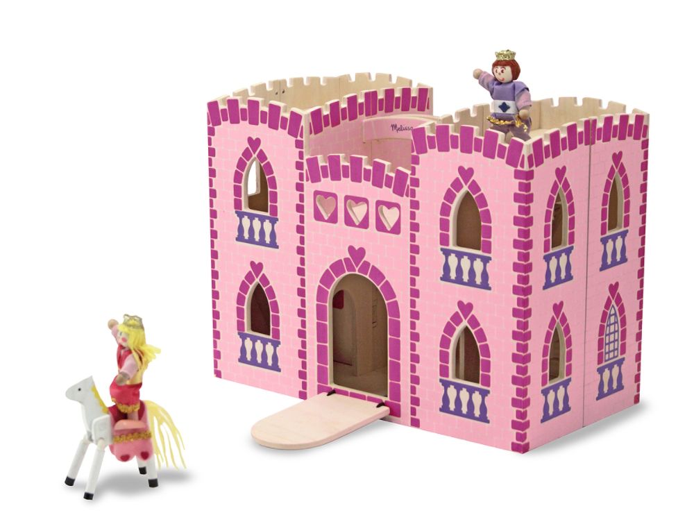 Melissa & Doug Fold & Go Princess Castle Children's Toys