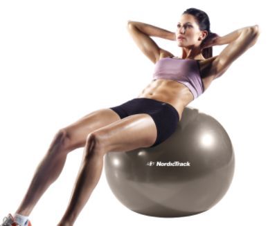NordicTrack 75 cm Exercise Ball (Silver) at Sears.com