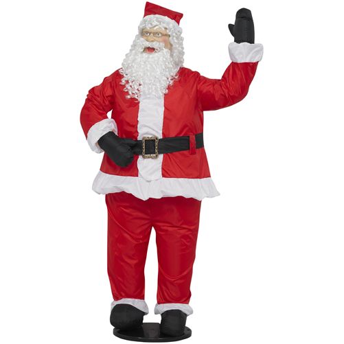 Realistic Inflatable Santa Standing