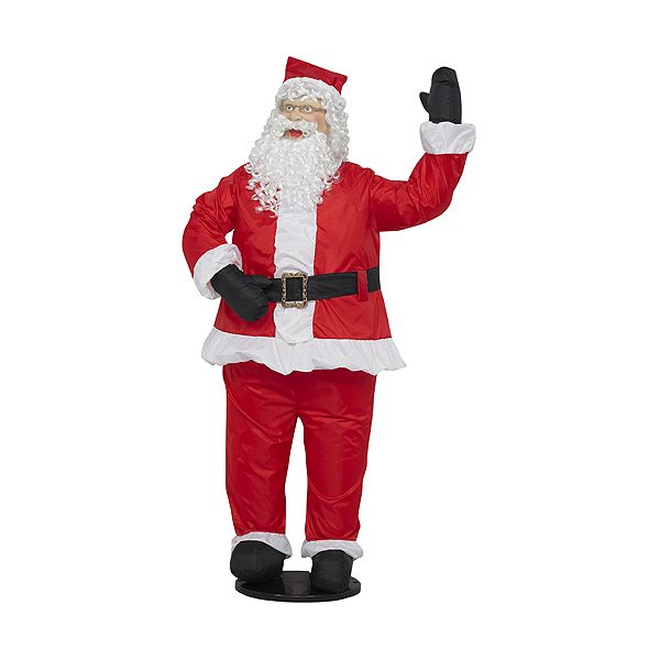 Realistic Airblown Santa Standing